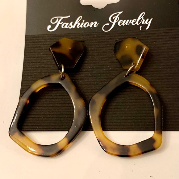 Acrylic Stud Hoop Earrings $9 - Picture 7 of 10